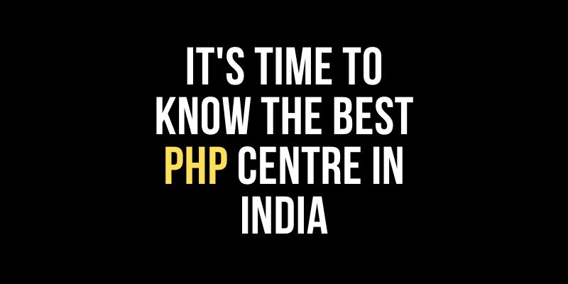 Best PHP Training in Chennai